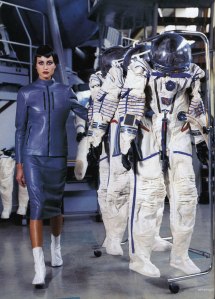 Image from December 1999 issue of Russian Vogue. 