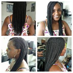 My amazing Jamaican stylist Felicia did a fabulous job on my hair